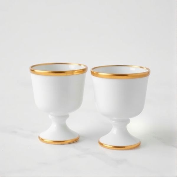 Porcelain Egg Cups (Set of 12) - Image 3