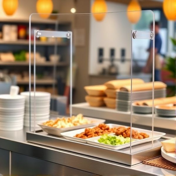 Egg Bar Sneeze Guard (Portable) - Image 2