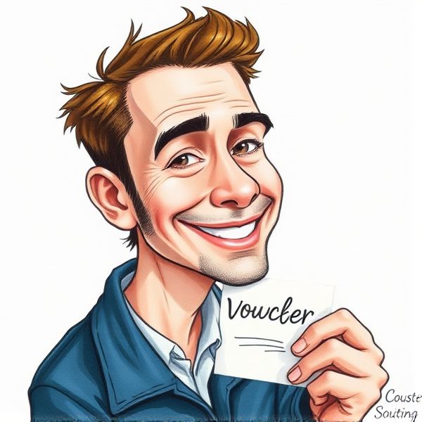 Caricature Portrait Voucher - Image 2