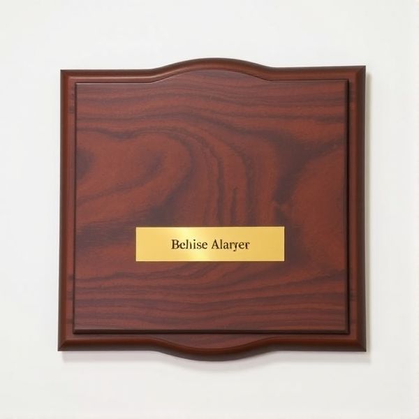 Employee of the Quarter Plaque